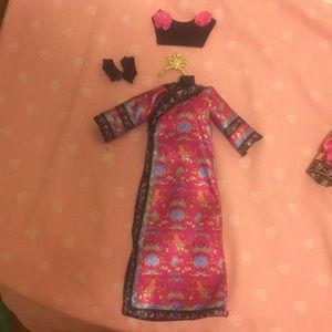 Barbie anicent Chinese dress.